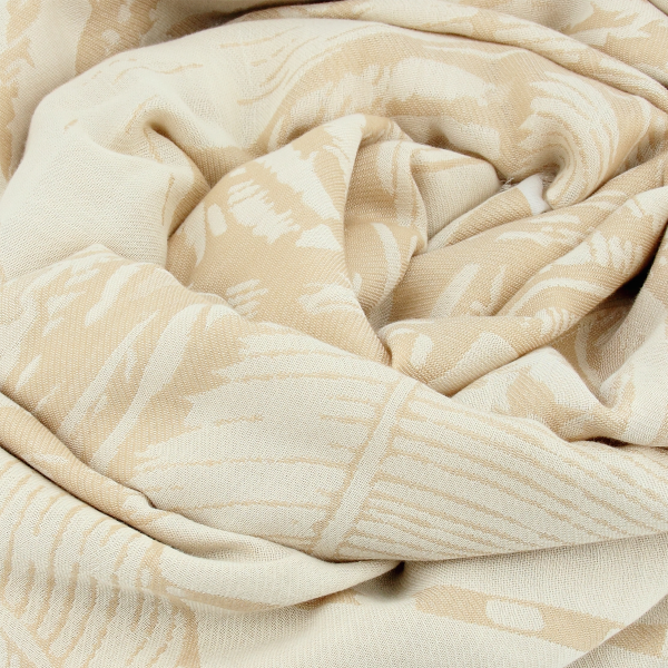 women's-cotton-stole-beige-off white-Arum