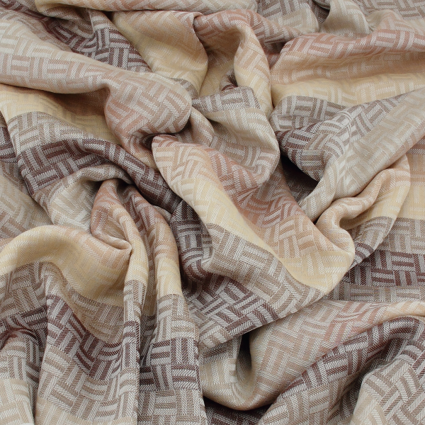 Beige-unisex-cotton-stole-Boreal