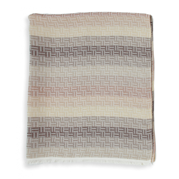Beige-unisex-cotton-stole-Boreal