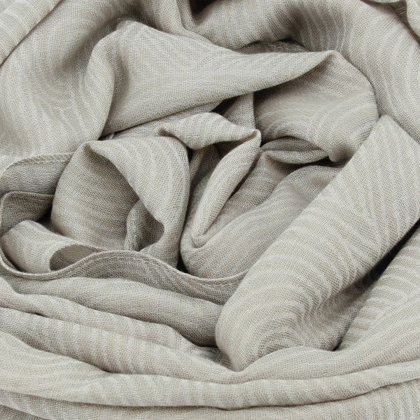 meditation-gray beige-cotton-rayon-linen-women’s-stole