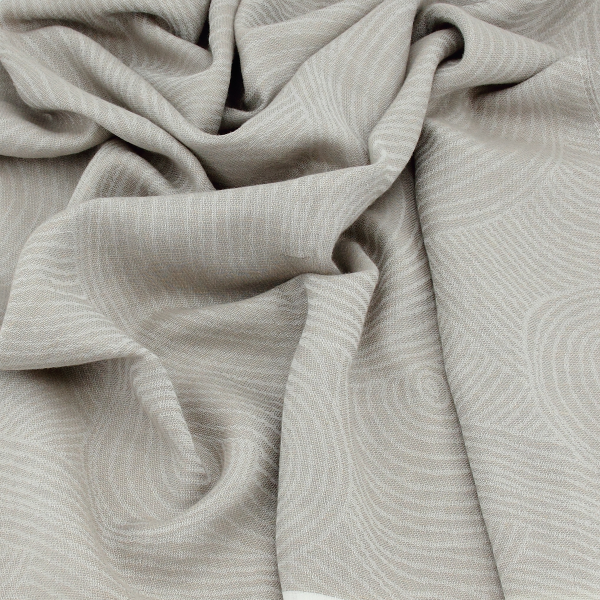 meditation-gray beige-cotton-rayon-linen-women’s-stole