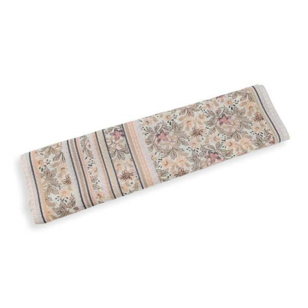 Women's-beige-cotton-silk-printed-scarf-Jardin