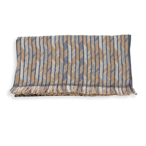 Melbourne-beige-silk-wool-men’s-scarf