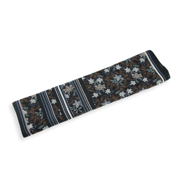 Women's-black-cotton-silk-printed-scarf-Jardin