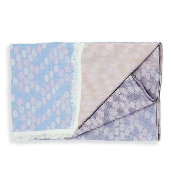 Women's-silk-cotton-sky-parma-stole-goutte d'eau