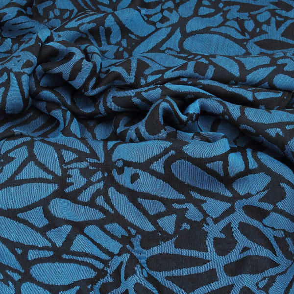 Blue-navy-silk-cachmere-women’s-stole-Savanna