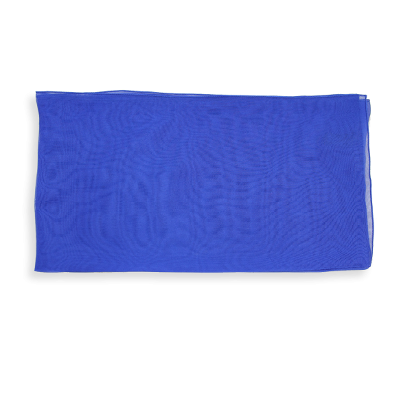 Blue-royal-silk-wedding-women's-airy scarf