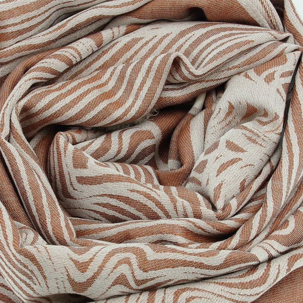 Brown-cashmere-men’s-stole-Tramage