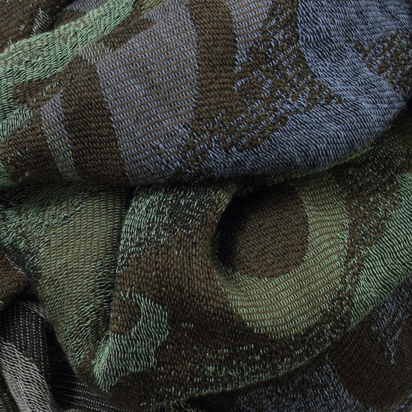 Scarf-women-merino-wool-cotton-vaporeux-blue-brown-2A