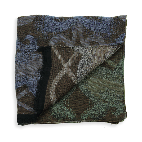 Scarf-women-merino-wool-cotton-vaporeux-blue-brown-2A
