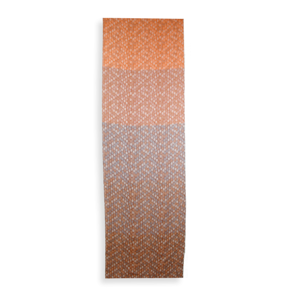 Women's-silk-cotton-brun-orange-stole-goutte d'eau