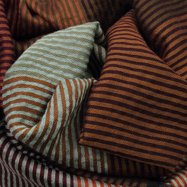 Brown-Cotton-silk-wool-men's-stole-Kaleida