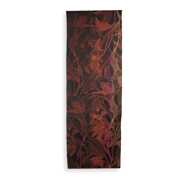 Brown-100% natural-women's-blend-stole-Venise