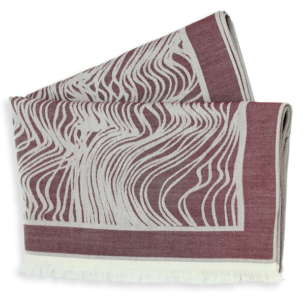 Burgundy-cashmere-men’s-stole-Tramage