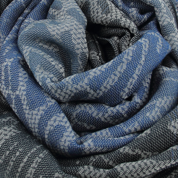 Butterfly-blue-silk-cotton-women’s-scarf