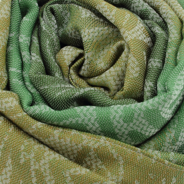 Butterfly-green-silk-cotton-women’s-scarf