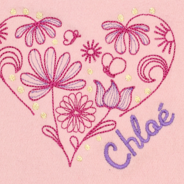 Pink-organic-cotton-heart-embroidered-children’s-scarf