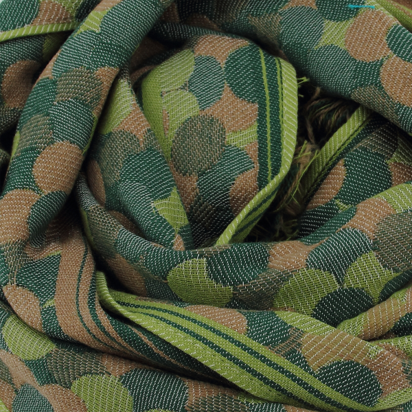 Hip hop-green-wool-children’s-scarf