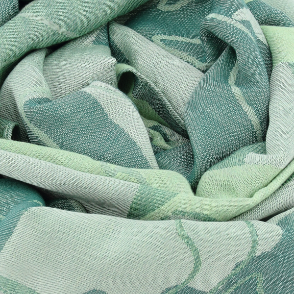 Green-women's-cotton-stole-Amaryllis