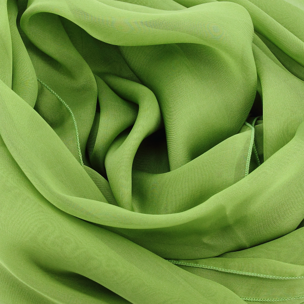 Green kiwi-silk-wedding-women's-stole.
