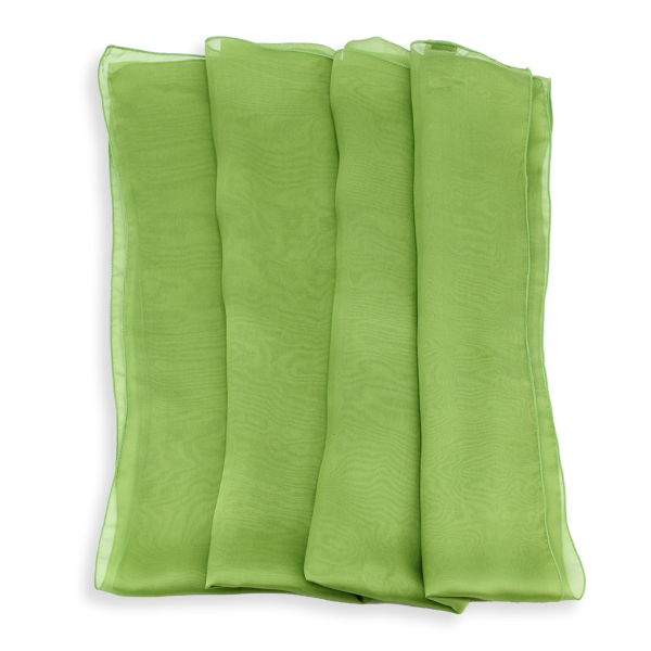 Green kiwi-silk-wedding-women's-stole.