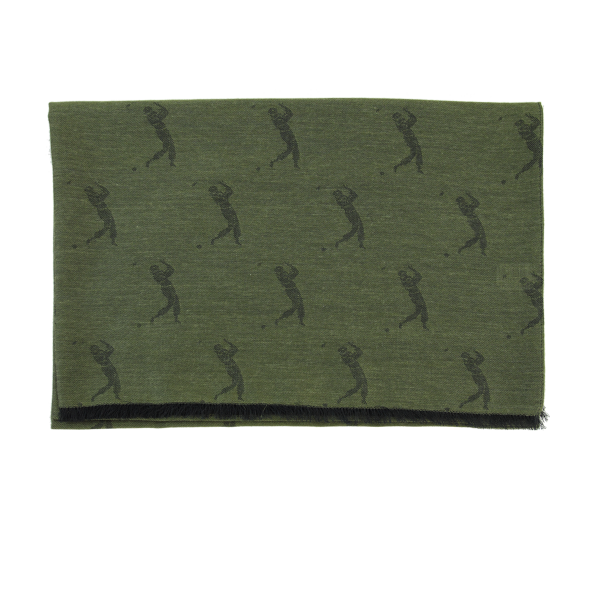 khaki-silk-cotton-cashmere-men’s-scarf-Golfeur