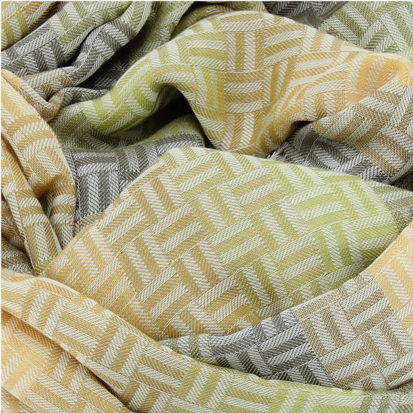 Khaki-unisex-cotton-stole-Boreal