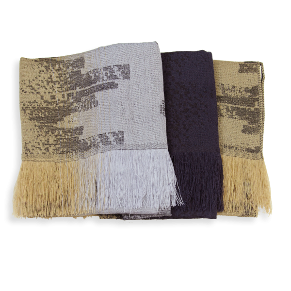 marine blue-beige-rayon-wool-women’s-men’s-oversized-stole-Philadelphia