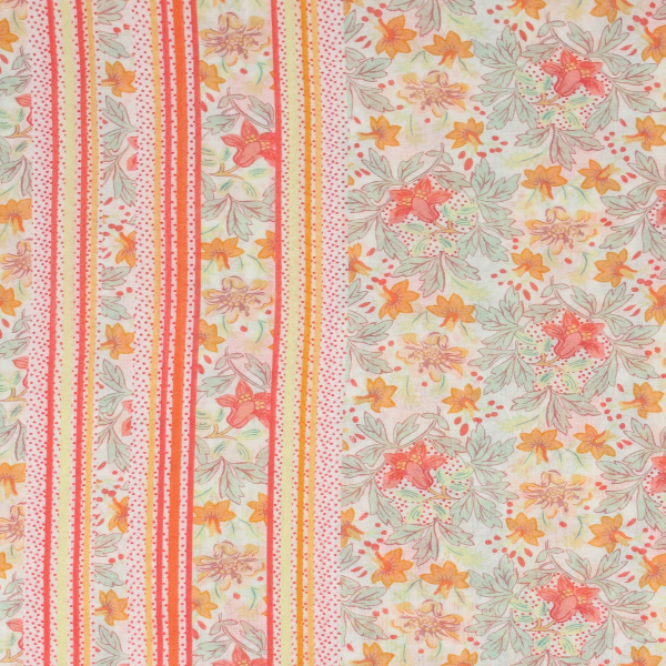 Women's-mulicolore-cotton-silk-printed-scarf-Jardin