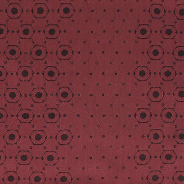 Rusty red-silk-men's-scarf-Denis-made-in-France