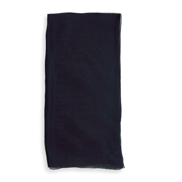 Navy-blue-silk-wedding-women's-airy scarf