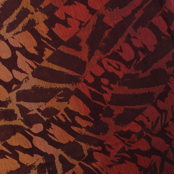 Red-orange-100% natural-women’s-stole-Savane