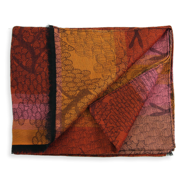 Orange-made-in-France-merino-wool-women’s-scarf-Olivier