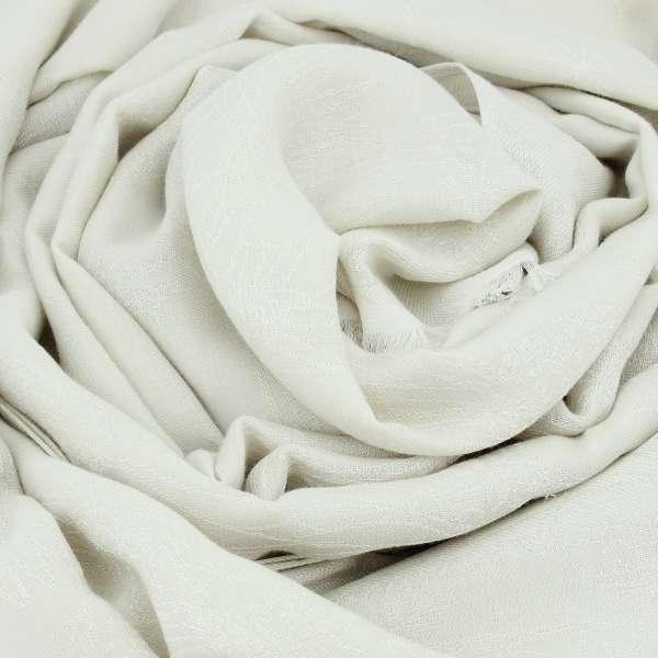 bio life-pearly white-organic cotton-women’s-stole