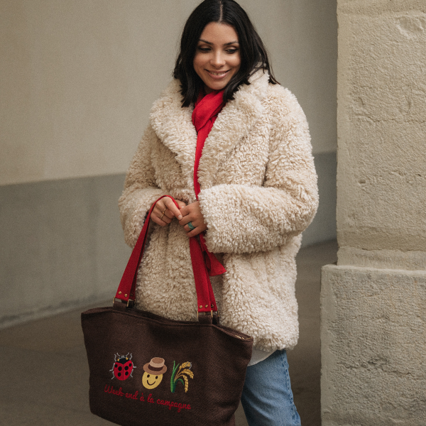 personalizable tote bag - ladybug