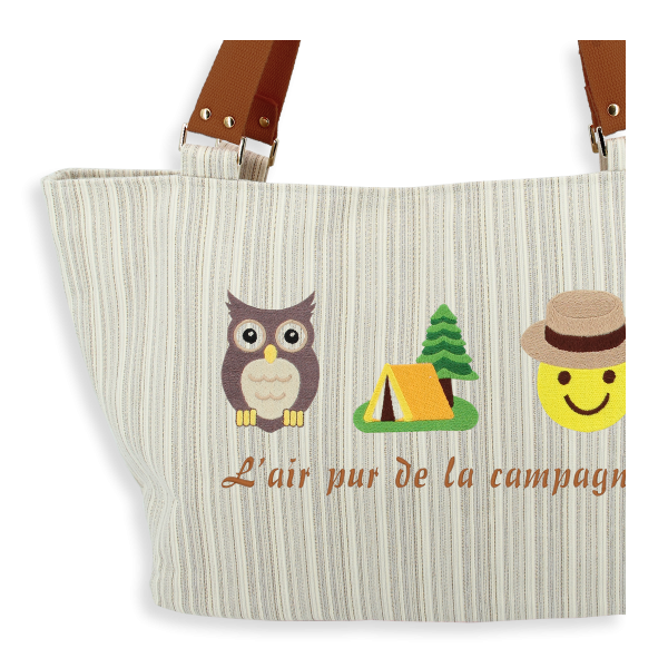 weekend bag brown country