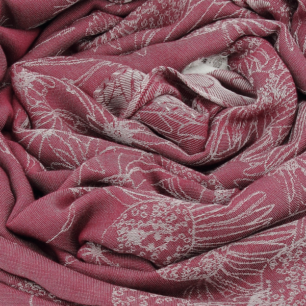 bio life-raspberry red-organic cotton-women’s-stole