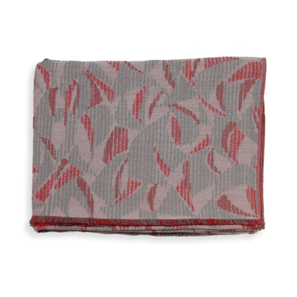 Men stole coton modal Le Conquerant gray red 1A