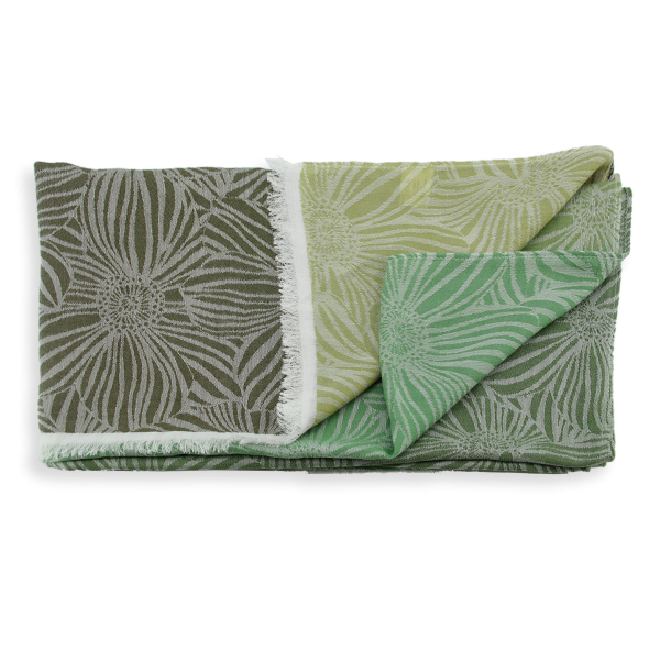 Summer-khaki-green-cotton-rayon-women’s-stole