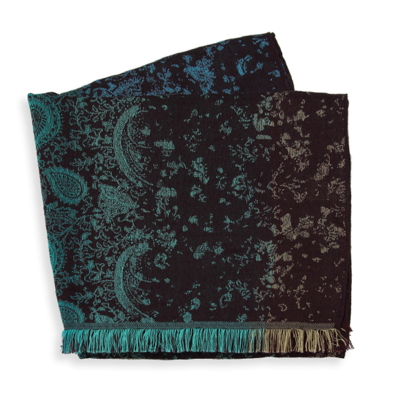 Stole-cotton-silk-burgundy-turquoise-Mumbai-1A