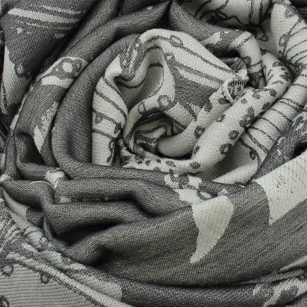 Passion-white-black-silk-cotton-rayon-wool-women’s-stole