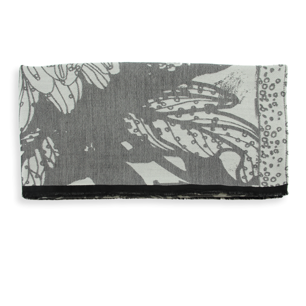 Passion-white-black-silk-cotton-rayon-wool-women’s-stole