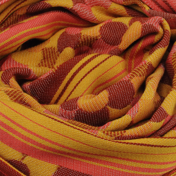 Hip hop-yellow-wool-children’s-scarf