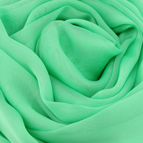 Grany green-silk-wedding-women's-stole.
