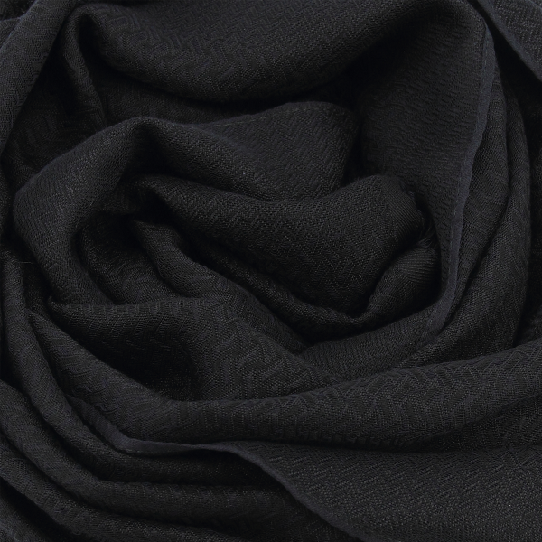 black-silk-cashmere-men’s-scarf-Thales