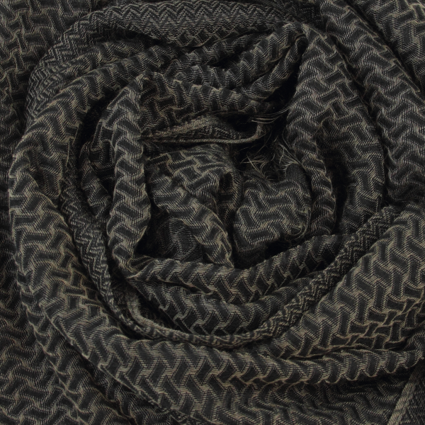 black-silk-cashmere-men’s-scarf-Thales