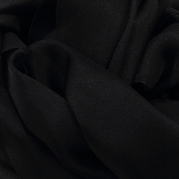 Black-silk-wedding-women's-airy scarf