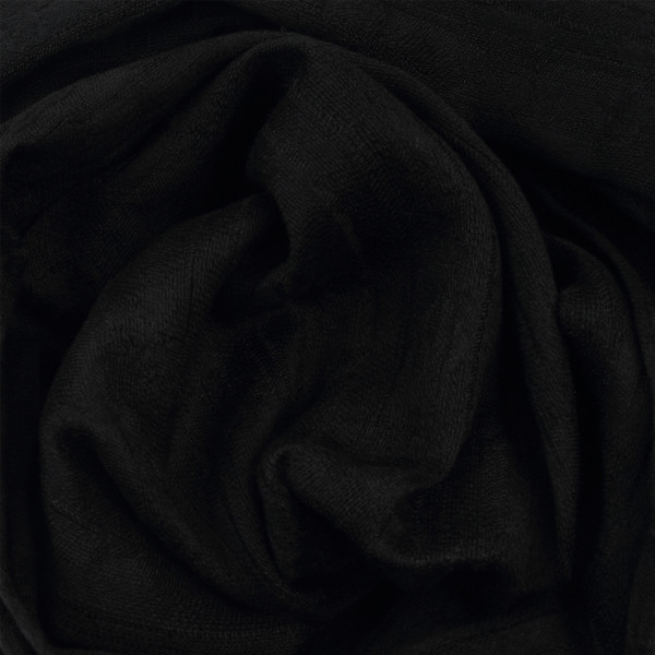 black-silk-wool-men’s-scarf-Orpheon