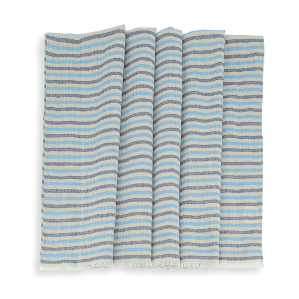Men's-blue-cotton-stole-Transat