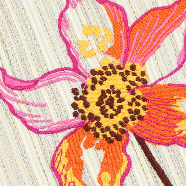 Gold-trio fleuri-women’s-embroidered-woven-shoulder bag